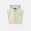 Sudadera con capucha y cremallera Underwater Barocco