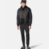 Sudadera con capucha y emblema en V Sudadera con capucha y emblema en V