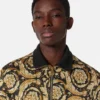 Sudadera con cremallera Barocco Jacquard Sudadera con cremallera Barocco Jacquard
