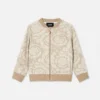 Sudadera con cremallera de algodón jacquard para niño Sudadera con cremallera de algodón jacquard para niño
