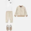 Sudadera con cremallera de algodón jacquard para niño Sudadera con cremallera de algodón jacquard para niño