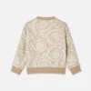 Sudadera con cremallera de algodón jacquard para niño Sudadera con cremallera de algodón jacquard para niño
