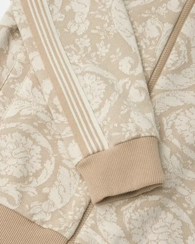 Sudadera con cremallera de algodón jacquard para niño Sudadera con cremallera de algodón jacquard para niño
