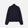 Sudadera con cremallera y tejido de rizo Barocco Jacquard