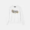 Sudadera con logotipo de cristales Sudadera con logotipo de cristales