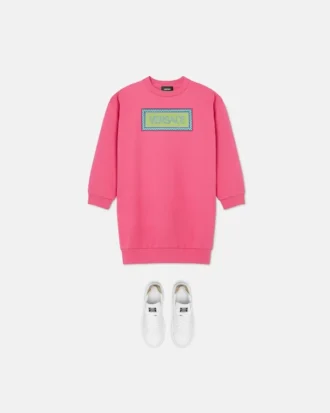 Sudadera de jersey de algodón bordada para niño