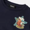 Sudadera de jersey de algodón bordada para niño Sudadera de jersey de algodón bordada para niño