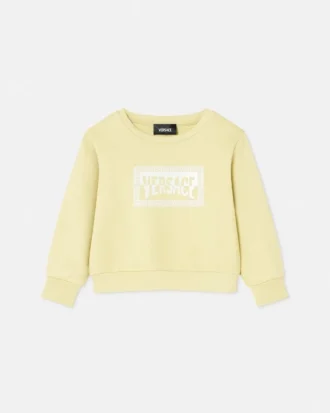 Sudadera de jersey de algodón estampada para niño