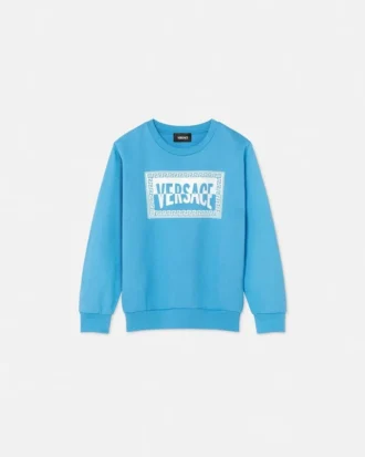 Sudadera de jersey de algodón estampada para niño