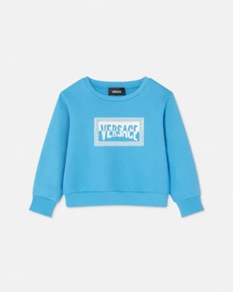 Sudadera de jersey de algodón estampada para niño