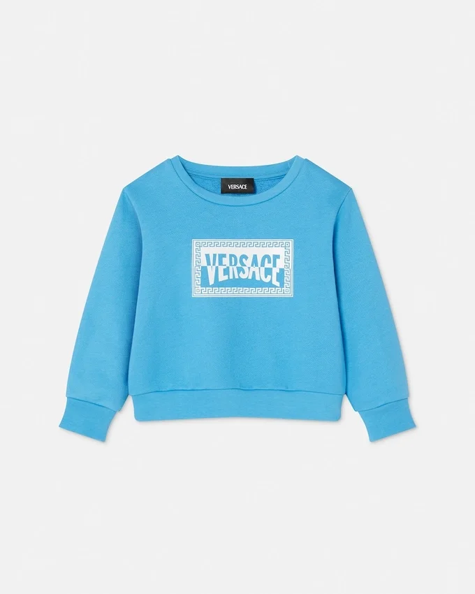 Sudadera de jersey de algodón estampada para niño Sudadera de jersey de algodón estampada para niño