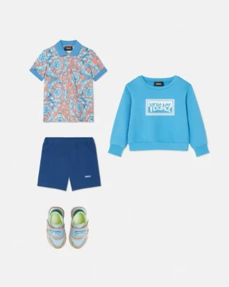 Sudadera de jersey de algodón estampada para niño