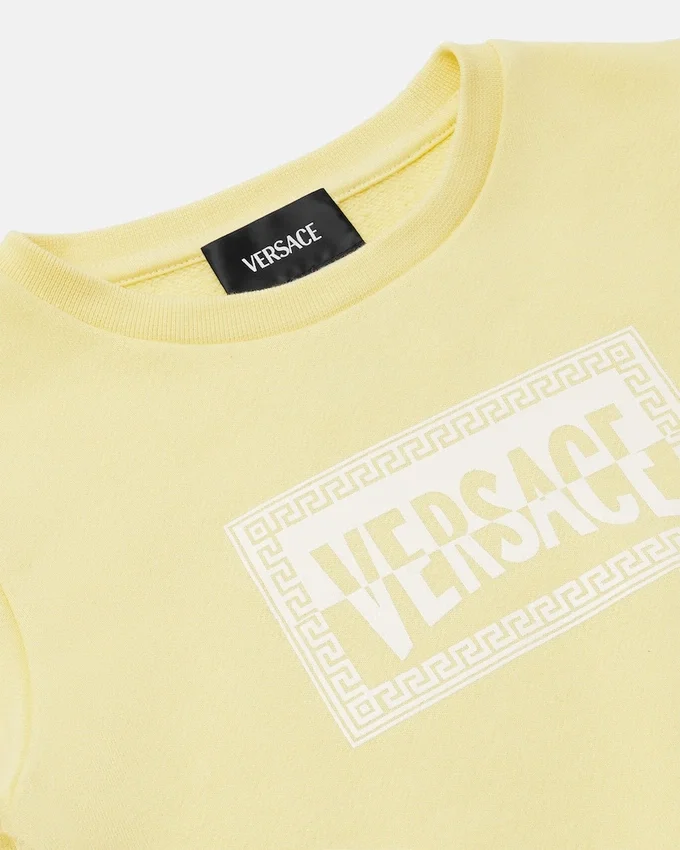 Sudadera de jersey de algodón estampada para niño Sudadera de jersey de algodón estampada para niño
