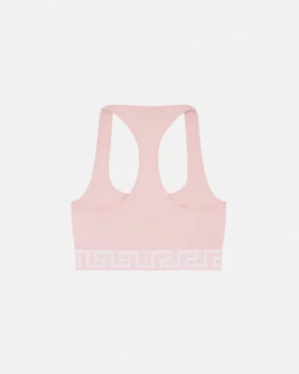 Sujetador bralette de algodón jersey con escote redondo