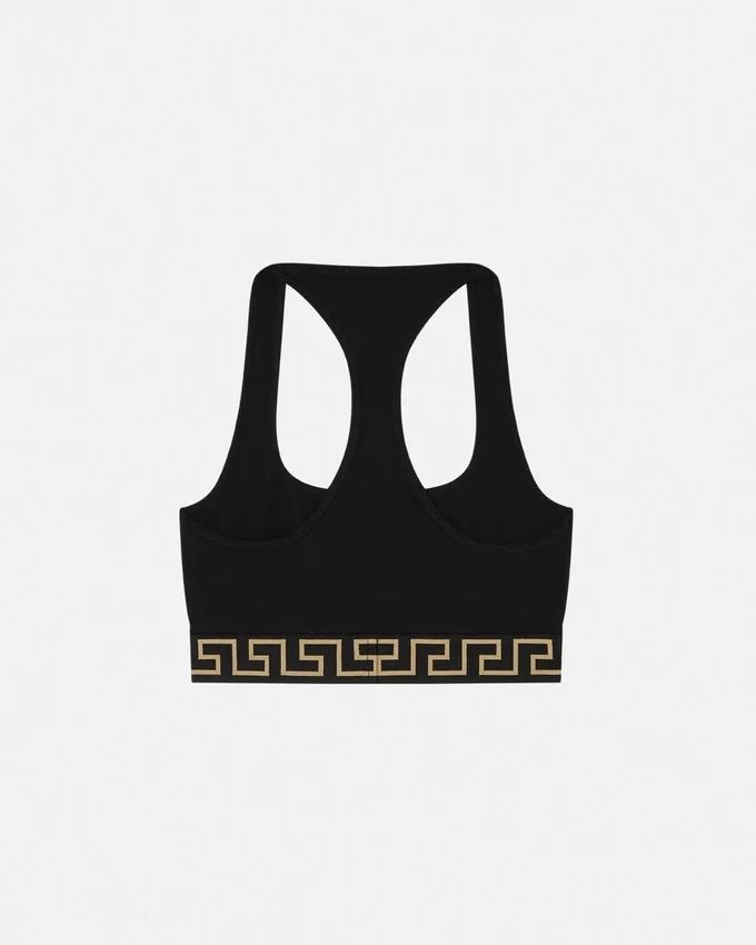 Sujetador bralette de algodón jersey con escote redondo Sujetador bralette de algodón jersey con escote redondo