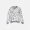 Suéter de punto de mezcla de algodón jacquard para niños Suéter de punto de mezcla de algodón jacquard para niños