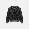 Suéter de punto de mezcla de algodón jacquard para niños Suéter de punto de mezcla de algodón jacquard para niños