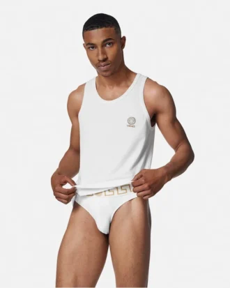 Tanga de jersey de algodón
