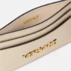 Tarjetero de piel con etiqueta Versace Tarjetero de piel con etiqueta Versace
