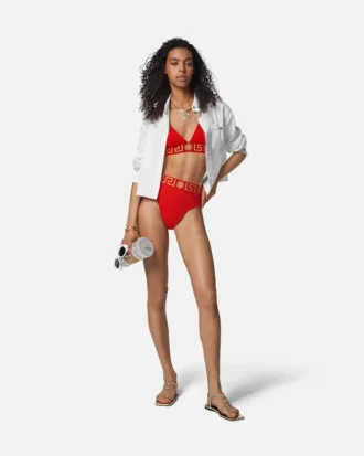 Top de bikini de mezcla de nailon