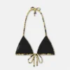 Top de bikini estampado de mezcla de nailon Top de bikini estampado de mezcla de nailon