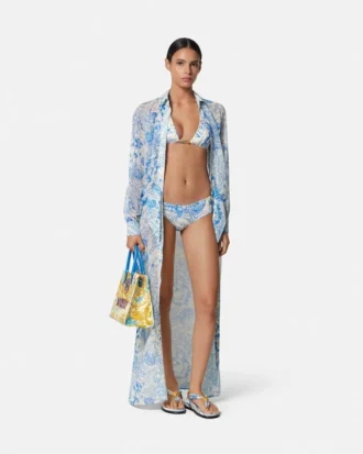 Top de bikini Underwater Barocco