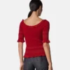 Top de punto con imperdible Top de punto con imperdible