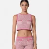Top de punto crochet Boxy Top de punto crochet Boxy