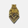Top foulard estampado con cubierta