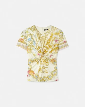 Top fruncido con imperdible Underwater Barocco Top fruncido con imperdible Underwater Barocco