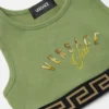 Top infantil estampado de jersey de algodón elástico