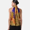 Top Lavallière de Barocco Silk Cheetah Top Lavallière de Barocco Silk Cheetah