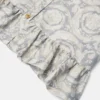 Vestido camisero de sarga de seda estampada para niña Vestido camisero de sarga de seda estampada para niña