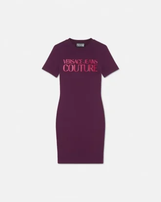 Vestido camiseta con logotipo institucional