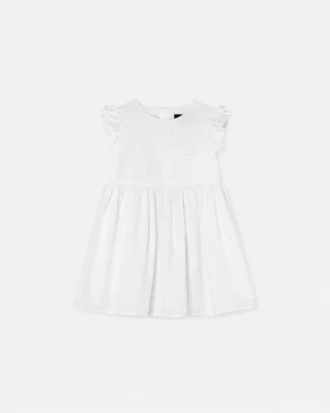 vestido de popeln de algodn bordado para nia 1 1 330x413 - Vestido de popel&iacute;n de algod&oacute;n bordado para ni&ntilde;a