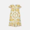Vestido infantil de seda con volantes Underwater Barocco Vestido infantil de seda con volantes Underwater Barocco