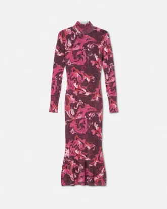 Vestido largo Porcelain Barocco