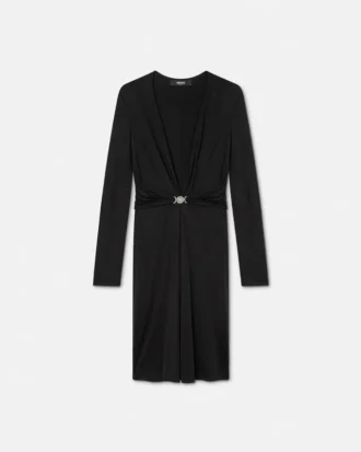 Vestido midi de jersey de viscosa