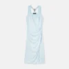 Vestido midi de jersey de viscosa Vestido midi de jersey de viscosa