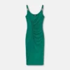 Vestido midi de jersey de viscosa
