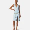 Vestido midi de jersey de viscosa Vestido midi de jersey de viscosa