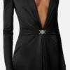 Vestido midi de jersey de viscosa Vestido midi de jersey de viscosa