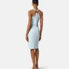 Vestido midi de jersey de viscosa Vestido midi de jersey de viscosa