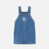 Vestido mono de denim para niña Vestido mono de denim para niña