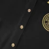 Vestido polo midi con emblema en V