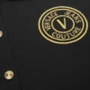 Vestido polo midi con emblema en V