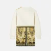 Vestido sudadera Barocco Foulard Kids Vestido sudadera Barocco Foulard Kids
