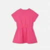 Vestido sudadera de jersey de algodón estampado para niña Vestido sudadera de jersey de algodón estampado para niña
