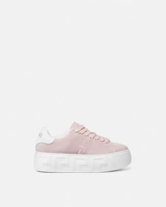 Zapatillas con plataforma La Greca de ante