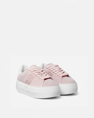 Zapatillas con plataforma La Greca de ante